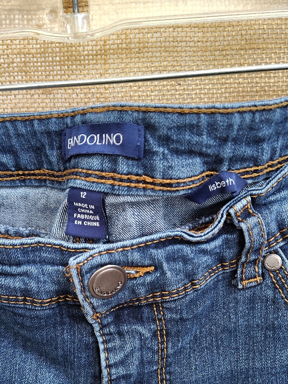 Bandolino, Embroidered Skinny Jeans - Picture 2 of 6